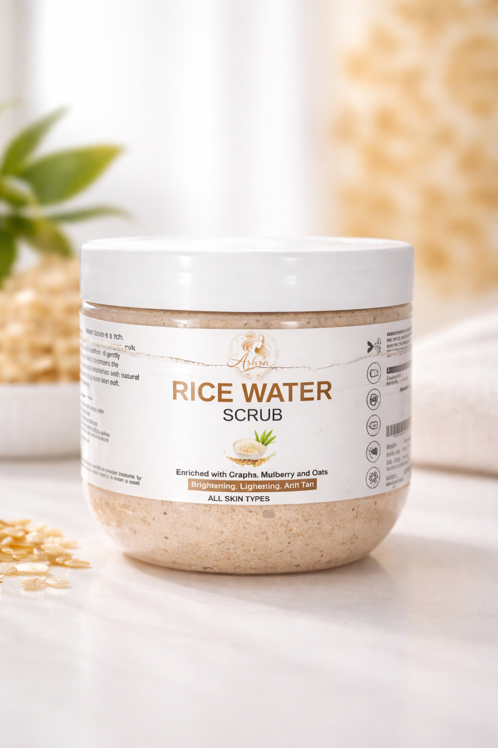 RICE WATER SCRUB